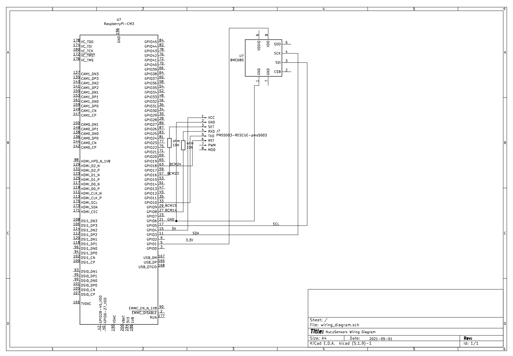 raspberry pi wiring diagram